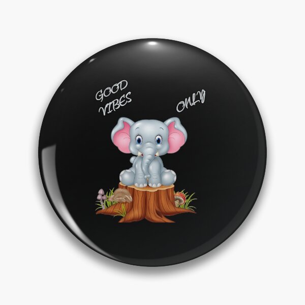 Item preview, Good vibes - elephent  designed and sold by ArtHeaven6.