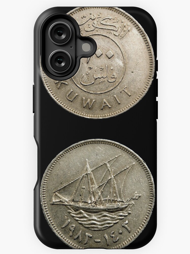 Thumbnail 1 of 4, iPhone Case, Old kuwait dinar designed and sold by troianifabrizio.