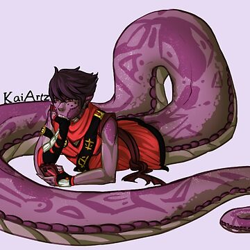 Kai X Skylor Art Snake Skylor LEGO NINJAGO Condrai Copter Attack