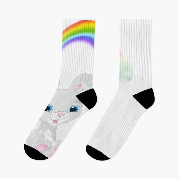 Item preview, Bunny rainbow designed and sold by mastergiftshop.