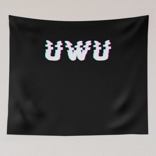 Item preview, UwU Glitchy UwU designed and sold by BellaVille.