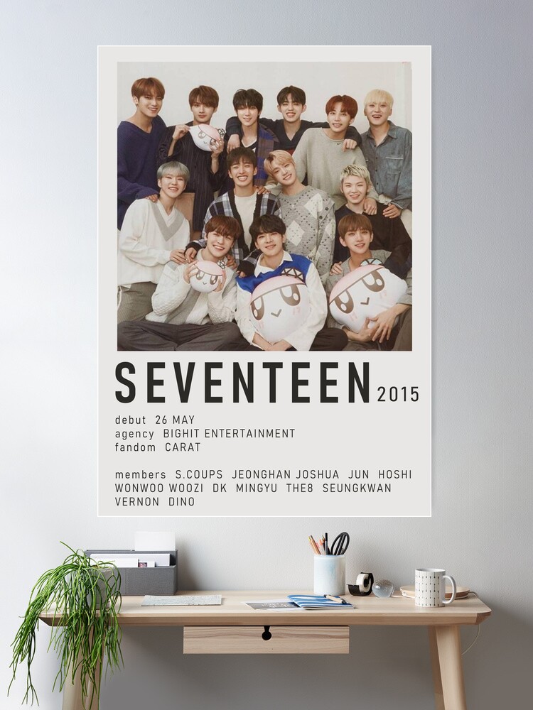 Seventeen Alternate minimalist poster