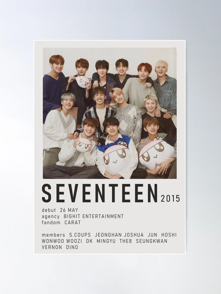 Seventeen Alternate minimalist poster