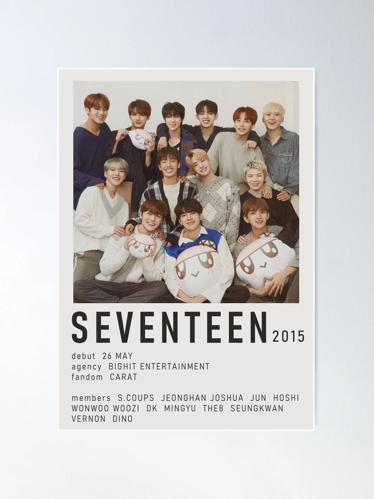 Seventeen Alternate minimalist poster