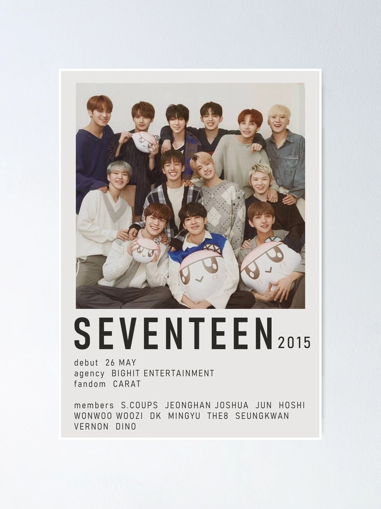 Seventeen Alternate minimalist poster