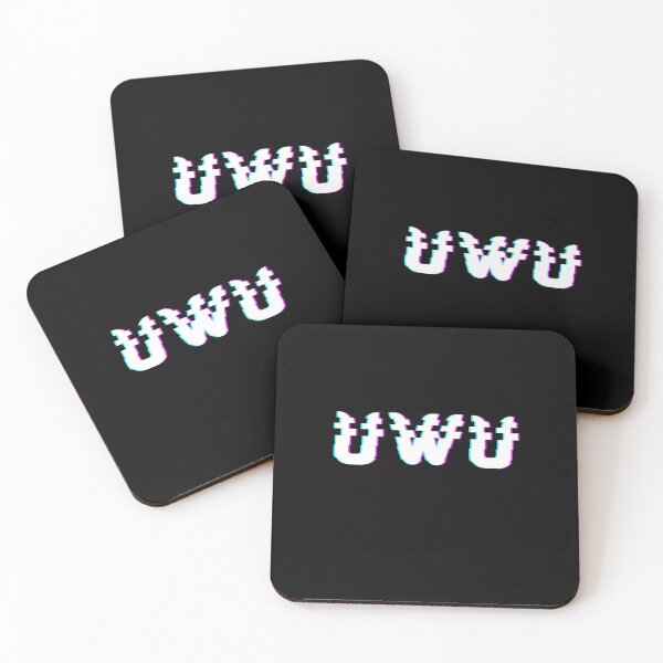 Item preview, UwU Glitchy UwU designed and sold by BellaVille.