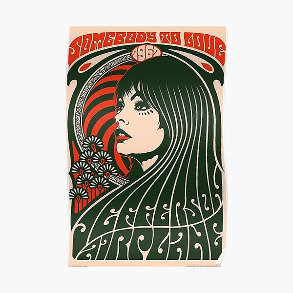 Jefferson Airplane Somebody to Love Poster