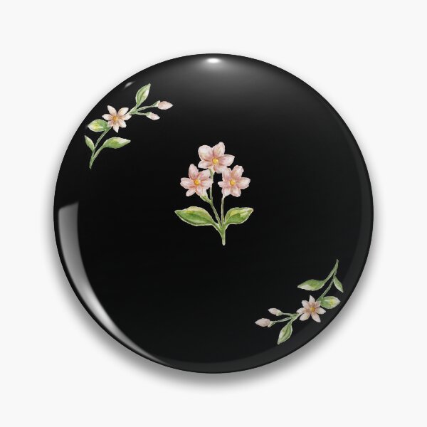 Item preview,  watercolor sampaguita flowers pack on black background  designed and sold by Amalzaki.