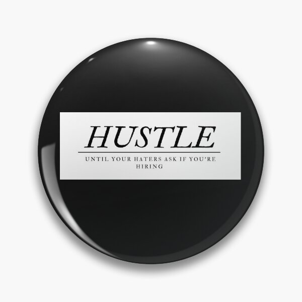 Item preview, Hustle! designed and sold by EMOMEShop.