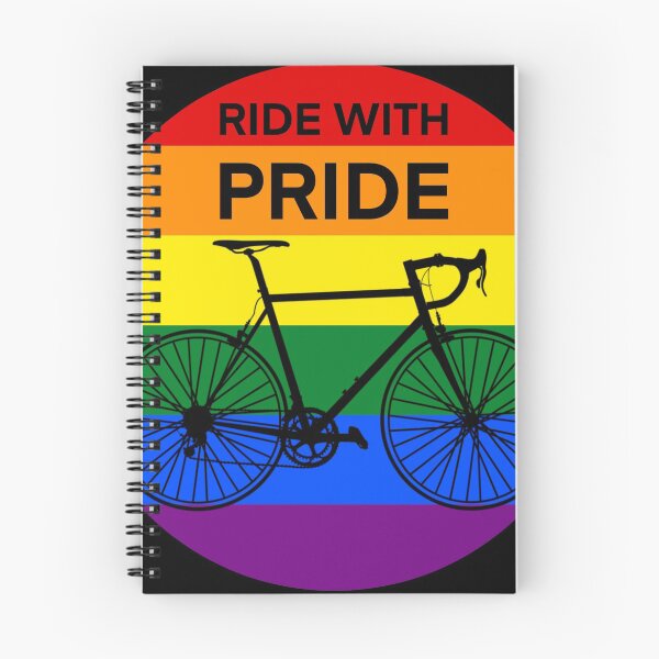 Item preview, Rainbow ride with pride bicycle designed and sold by rarebeasts.