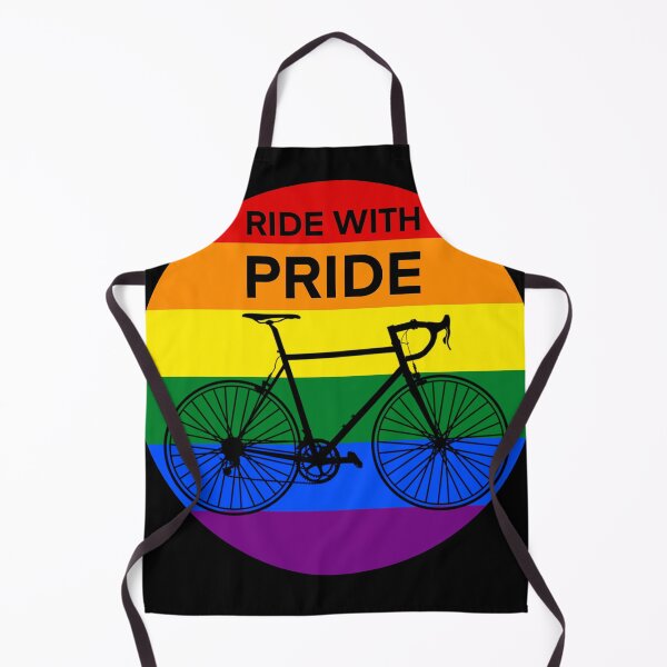 Item preview, Rainbow ride with pride bicycle designed and sold by rarebeasts.