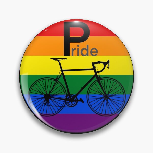 Item preview, Pride ride rainbow bicycle designed and sold by rarebeasts.