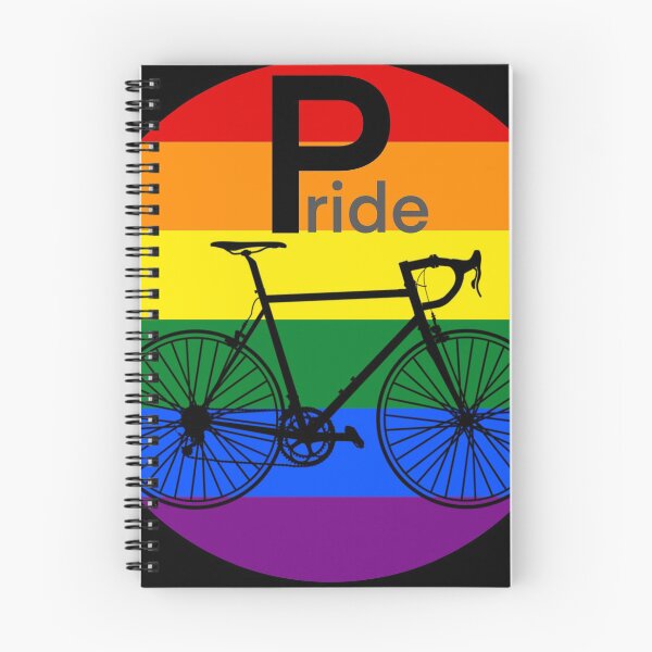 Item preview, Pride ride rainbow bicycle designed and sold by rarebeasts.