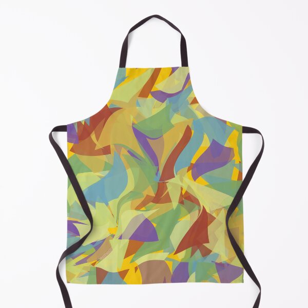Item preview, abstract, colorful, dancing triangles, positive mood designed and sold by Maria Mihailova.