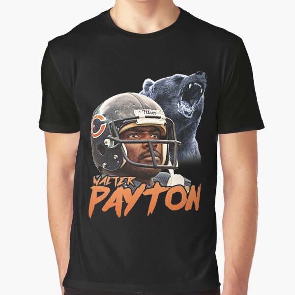 80s Chicago Bears Walter Payton NFL Football t-shirt Medium - The Captains  Vintage