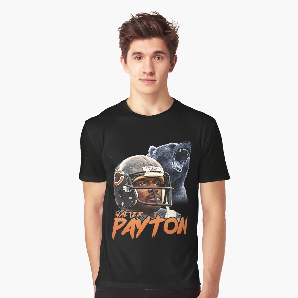 80s Chicago Bears Walter Payton NFL Football t-shirt Medium - The Captains  Vintage