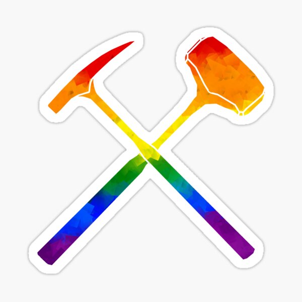 Item preview, Rainbow Geology Hammers designed and sold by moietymouse.