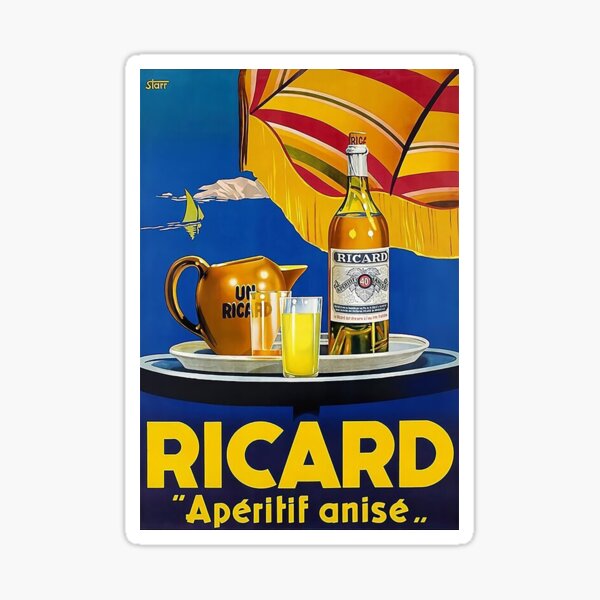 RICARD APÉRITIF ANIS Sticker