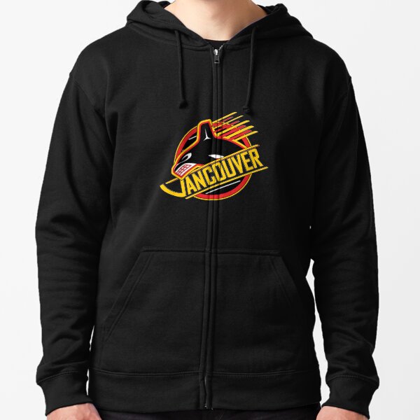 canucks skate logo hoodie