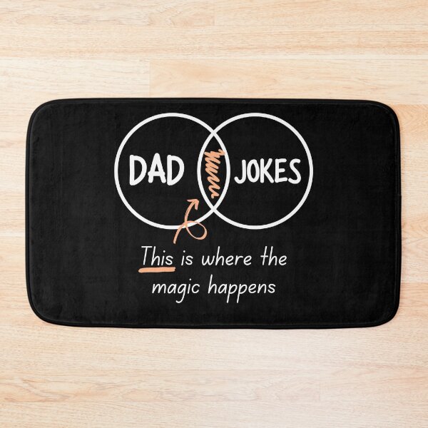 Item preview, Dad jokes are where the magic happens designed and sold by For the love of Pixels.