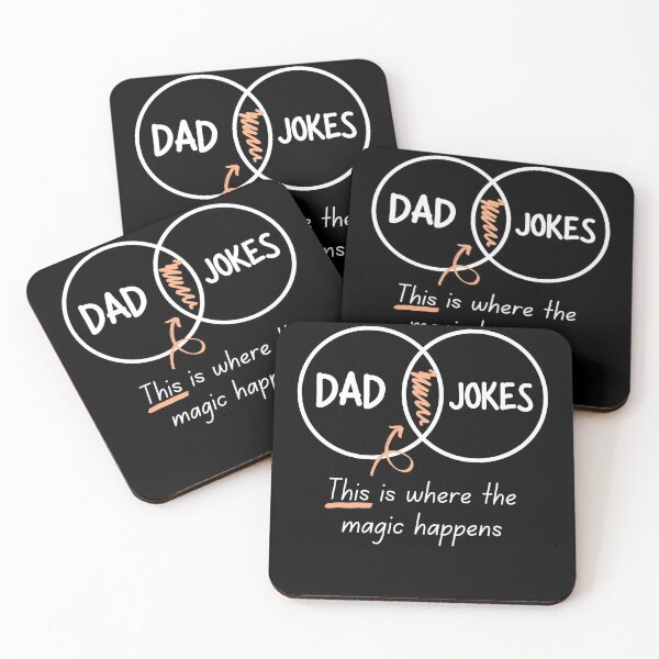 Item preview, Dad jokes are where the magic happens designed and sold by For the love of Pixels.