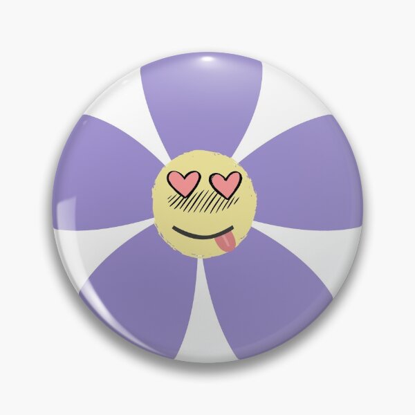 Item preview, Cute Kidcore Flower with Heart Eyes designed and sold by SYNTASTIC.