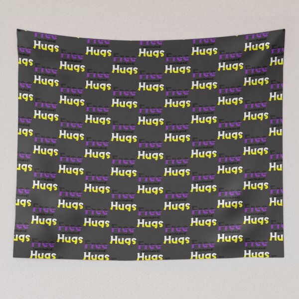 Aperçu de l'œuvre Hugss non binaires gratuits | T-shirt cadeau créée et vendue par juliejeanss.