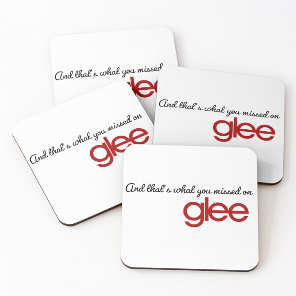 Item preview, and that’s what you missed on glee! designed and sold by swaggy stickers :).