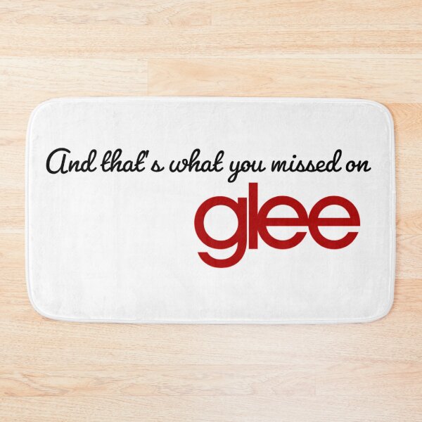 Item preview, and that’s what you missed on glee! designed and sold by swaggy stickers :).
