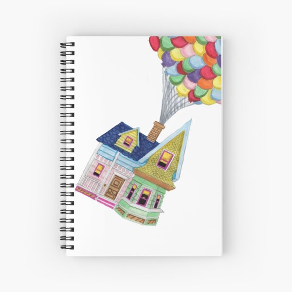 UP HOUSE Spiral Notebook