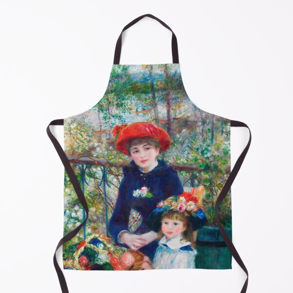 Item preview, PIERRE-AUGUSTE RENOIR HD - The Two Sisters (On the Terrace) (1881)  designed and sold by Go Logo Designs.