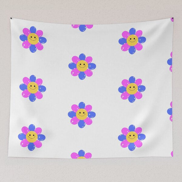 Item preview, Cute Kidcore Flower Smiley designed and sold by SYNTASTIC.