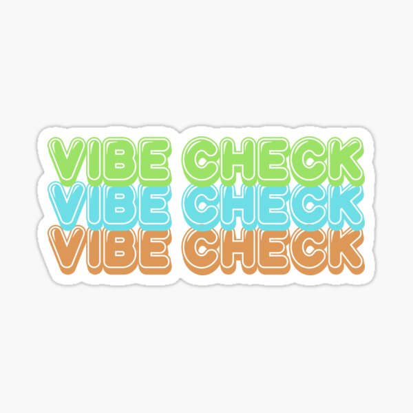 Vista previa del artículo con la obra «CHEQUE VIBE», diseñado y vendido por RetroPlaceee.
