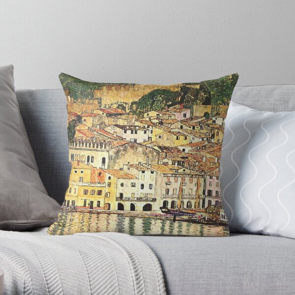 Gustav Klimt - Malcesine sur le lac de Garde Coussin