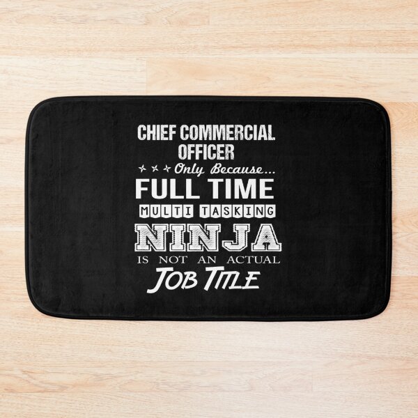 Item preview, Chief Commercial Officer T Shirt - Multitasking Ninja Job Gift Item Tee designed and sold by allahamher.