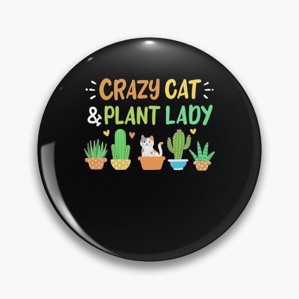 Item preview, Cat Plant Lady designed and sold by CreativeGiftShp.
