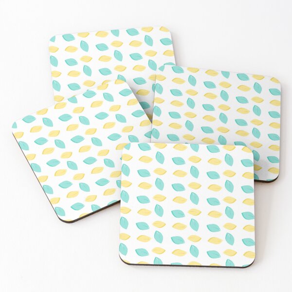 Item preview,  Abstract green and yellow leaves . Leaves Pattern. Modern fresh print designed and sold by KsuWonder.