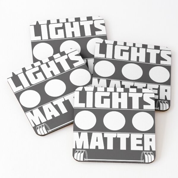 Item preview, White Lights Matter (barbell)  | Gift T-Shirt designed and sold by juliejeanss.