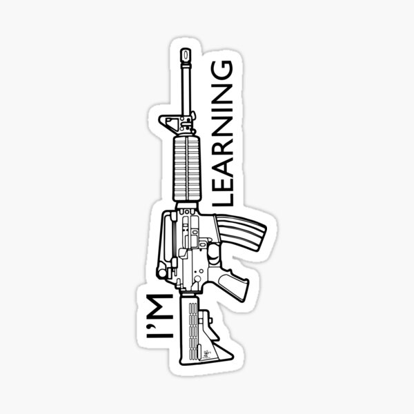 9mm Hot-Dog Sticker for Sale by Under-Radar-Art