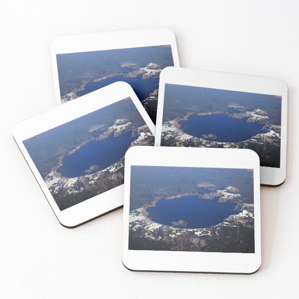 Item preview, Crater Lake from the air. Oregon designed and sold by Igor Pozdnyakov.