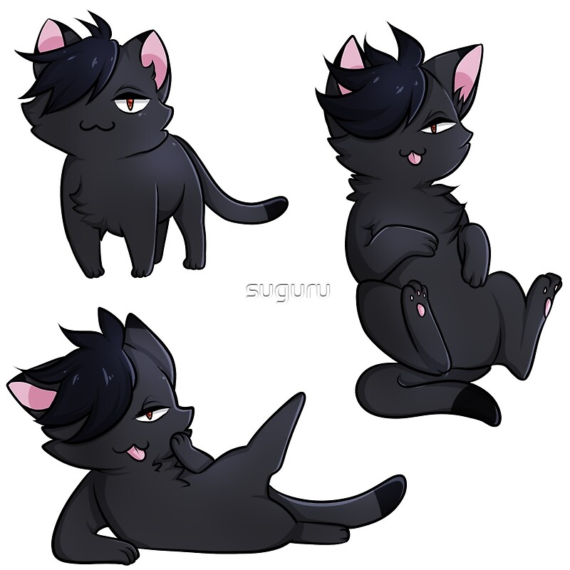 kuroo cat pillow