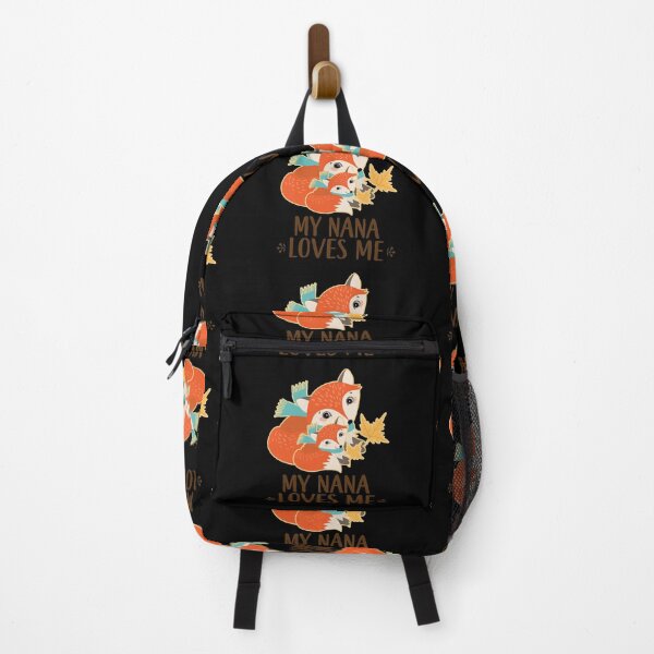 Item preview, nana loves me woodland fox designed and sold by whatsyokidswear.