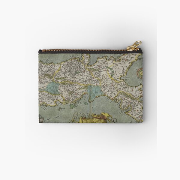 Item preview, Vintage Map of The Kingdom of Naples (1608) designed and sold by BravuraMedia.
