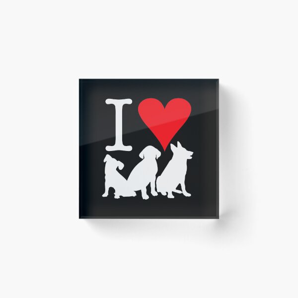 Item preview, I Love Dogs v.2 designed and sold by x1brett.
