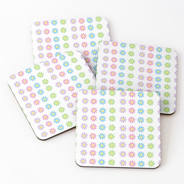 Item preview, Cute Kidcore Smiley Flower Stickers set designed and sold by SYNTASTIC.