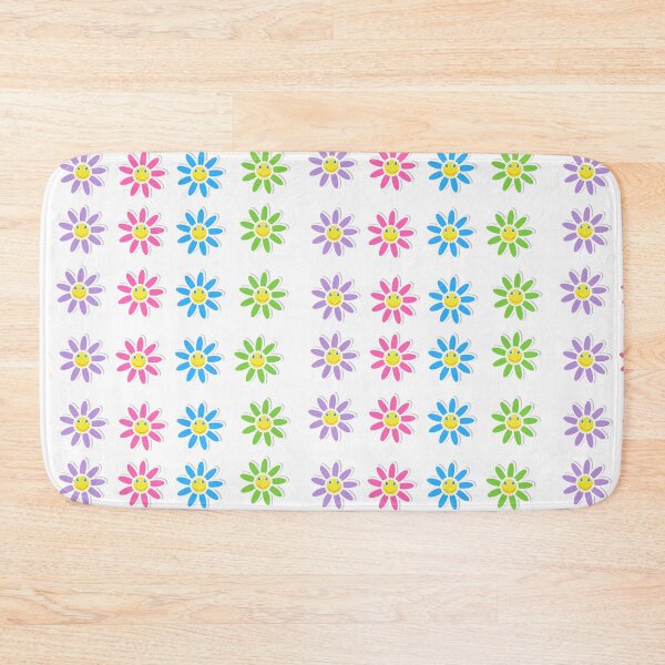 Item preview, Cute Kidcore Smiley Flower Stickers set designed and sold by SYNTASTIC.