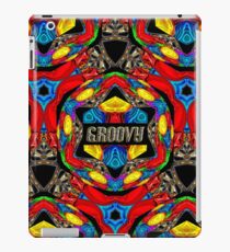 PSYCHEDELIC - GROOVY DECORATIVE THROW PILLOW DESIGN iPad Case/Skin