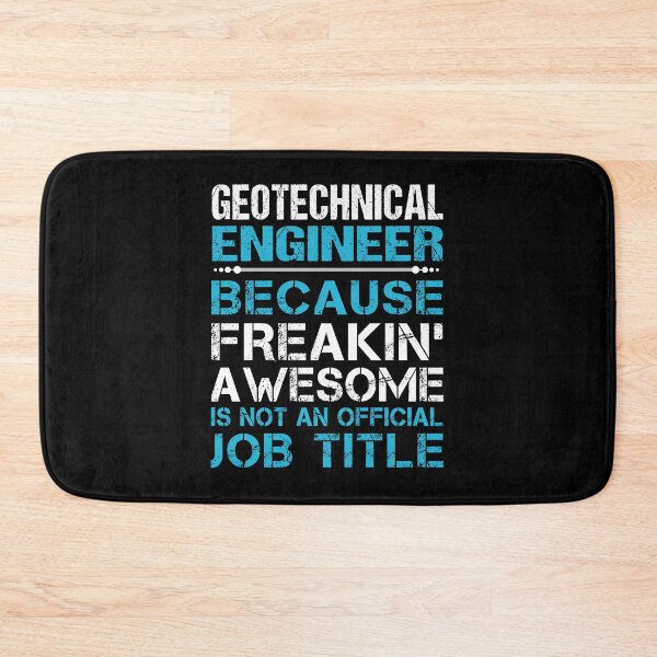 Item preview, Geotechnical Engineer T Shirt - Freaking Awesome Gift Item Tee designed and sold by llcockroge.