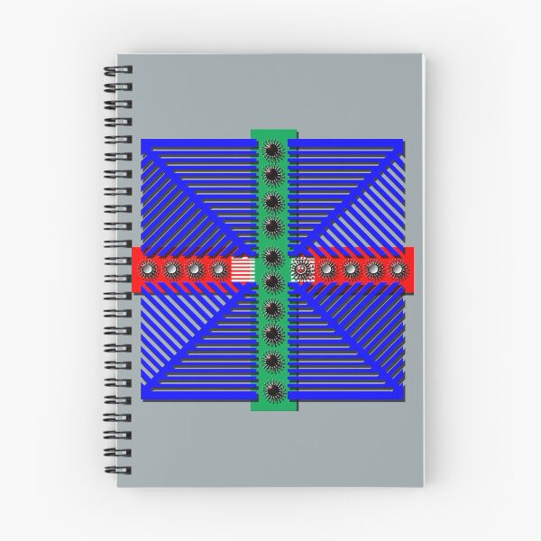 Item preview, Square, Corona, Grid, Smiley, (402) (blue, green, red) Decorative, Digital, Colorful, Abstract, designed and sold by Paszkan.