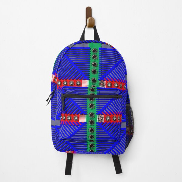 Item preview, Square, Corona, Grid, Smiley, (402) (blue, green, red) Decorative, Digital, Colorful, Abstract, designed and sold by Paszkan.